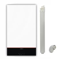 Centrala termica in condensare Viessmann Vitodens 100-W B1KF 32 kW, interfata WiFI, kit de evacuare inclus